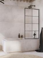 Шторка Radaway Idea Black PNJ 90 Factory 90 см 10001090-54-55