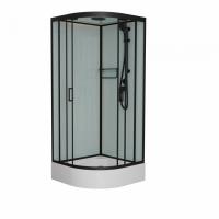 Душевая кабина Frank F409/1 Black  90x90 см 139009