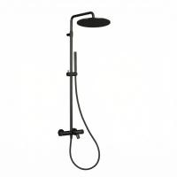 Душевая стойка Splendy Relax P RP208ZTR30C1BM, термостатическая, цвет черный