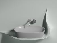 Раковина накладная Ceramicanova Element 60 см, цвет: серый CN6049MSG