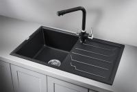 Кухонная мойка Granula 79 см 8002, ЧЁРНЫЙ