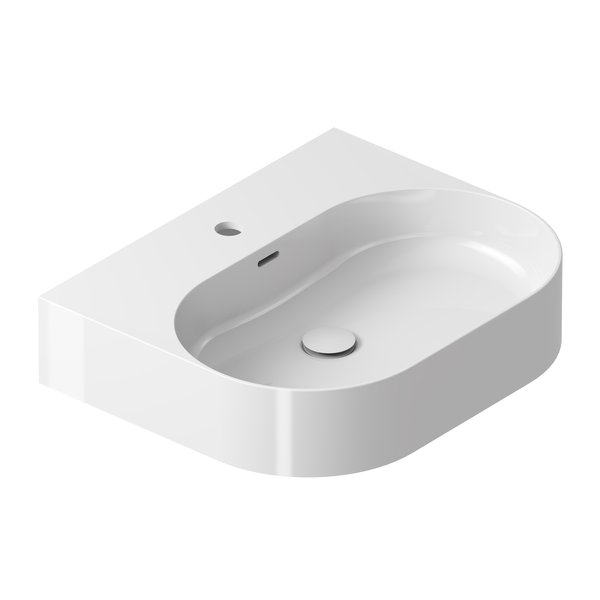 Фото раковина накладная ravak ceramic slim 55 см xjx01155004