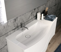 Тумба с раковиной Burgbad Sinea 2.0 121 см SFFQ121L F2800 G0165 C0001*1