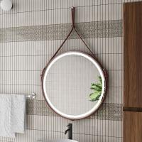 Зеркало Art&Max Milan 80 см AM-Mil-650-DS-F-Brown