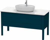 Тумба под раковину Duravit Luv 133 см, цвет: ночной синий матовый лак LU956609898