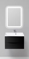 Тумба под раковину BelBagno Marino 70 см MARINO-700-2C-SO-NL-P цвет: nero lucido