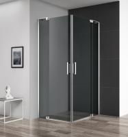 Душевое ограждение Cezares Slider SLIDER-A-2-100/110-GRIGIO-Cr 100 см