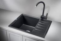 Кухонная мойка Granula 58 см 5803, ЧЁРНЫЙ