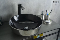 Раковина накладная Gid Nc411 41.5 см