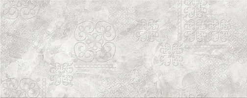 Плитка настенная Azori Alba Grey Ornato 50,5x20,1 см