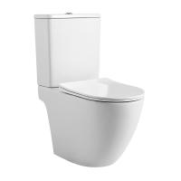 Унитаз компакт безободковый с бачком Акватек Европа 63 см AQ2903T-00