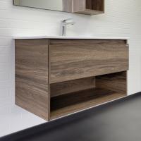 Тумба с раковиной Comforty Бордо 91 см 00-00019288