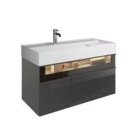 Тумба с раковиной Burgbad Yumo 101.5 см SFMX102F3194C0001*1