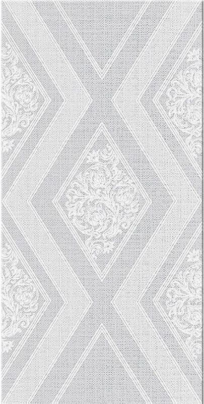 Декор Azori Illusio Grey Geometry 31,5x63 см