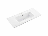 Раковина накладная Ceramicanova Element 91 см, цвет: белый CN7002