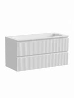Тумба под раковину Sancos Snob T 100 см, цвет: Bianco SNT100W