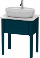 Тумба под раковину Duravit Luv 63 см, цвет: ночной синий матовый лак LU956009898