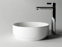 Раковина накладная Ceramicanova Element 35.5 см, цвет: белый CN6005