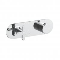 Встраиваемый термостатический смеситель для душа Fantini Icona Classic 5302R772B+1900D372A