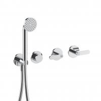 Встраиваемый смеситель для душа Fantini Icona Deco 5302R117B+4400R117A