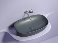 Раковина накладная Ceramicanova Element 60 см, цвет: антрацит CN6049MDH