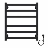 Электрический полотенцесушитель Azario Palermo 50x60 см цвет: черный AZ83856B