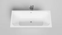 Ванна из искусственного камня Salini Orlanda Axis 170x75 см 103213G глянцевая