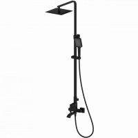 Душевая стойка Wonzon & Woghand Flex цвет: Черный WW-88047072-MB