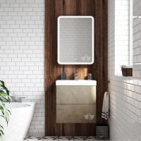 Зеркальный шкаф Art&Max Elegant 60 см AM-Pla-600-800-1D-L-DS-F