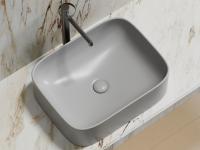 Раковина накладная Ceramicanova Element 50.5 см, цвет: серый CN6052MSG