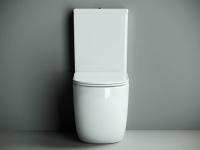 Унитаз-компакт, безободковый без бачка Ceramicanova Metropol CN4001-B