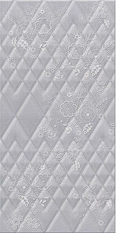 Плитка настенная Azori Illusio Grey 31,5x63 см