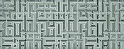 Декор Azori Nuvola Verde Labirint 20,1x50,5 см