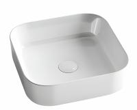 Раковина накладная Ceramicanova Element 38.5 см, цвет: белый CN6012