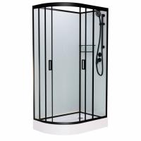 Душевая кабина Душевая кабина Frank F411R Black 110x80 см 114005