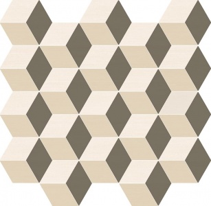 Мозаика Italon Element Silk Cube Warm 33x30,5 см