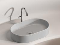 Раковина накладная Ceramicanova Element 60.8 см, цвет: серый CN6048MSG