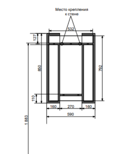 Фото зеркало эстет comfort loft 60 см фр-00003603