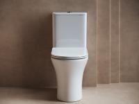 Унитаз-компакт, безободковый без бачка Ceramicanova Fortuna CN9001-B