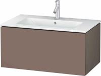 Тумба под раковину Duravit L-Cube 82 см, цвет: серый матовый LC614109090