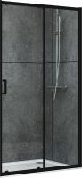 Душевая дверь Abber Schwarzer Diamant AG30120B 120 см