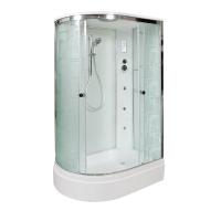 Душевая кабина DTO 120x80 см EM2712RGM+EL с гидромассажем и электрикой