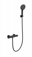 Термостатический смеситель для душа Wonzon & Woghand, цвет: Черный матовый WW-B2003-A-MB