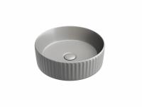 Раковина накладная Ceramicanova Element 36 см, цвет: антрацит CN6057MH