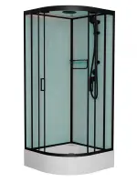 Душевая кабина Frank F400/1 М Black 100 х 100 см 100x100 см 20064