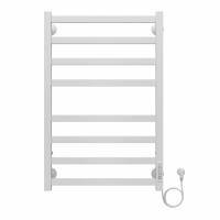 Электрический полотенцесушитель Azario Palermo 50x80 см цвет: белый AZ83858W