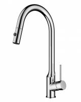 Смеситель для кухни Wonzon & Woghand, цвет: Брашированный никель WW-A21252-BS