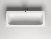 Ванна из искусственного камня Salini Orlanda Axis 180x80 см 103222M матовая