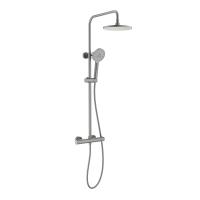 Душевая стойка Акватек Европа AQ2343BGM цвет: сталь