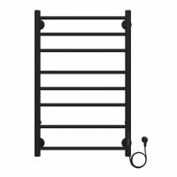 Электрический полотенцесушитель Azario Parma 50x80 см цвет: черный AZ10858B